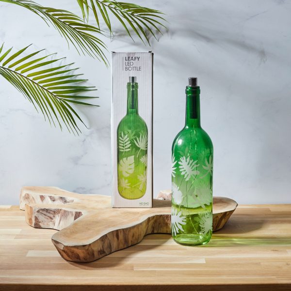 bouteille LED Leafy