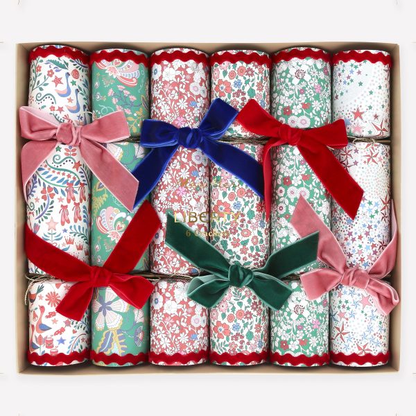 Meri Meri x Liberty Velvet Bow No-Snap Crackers