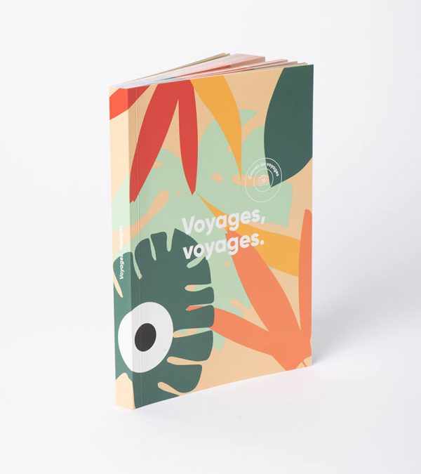 carnet de voyages à remplir
