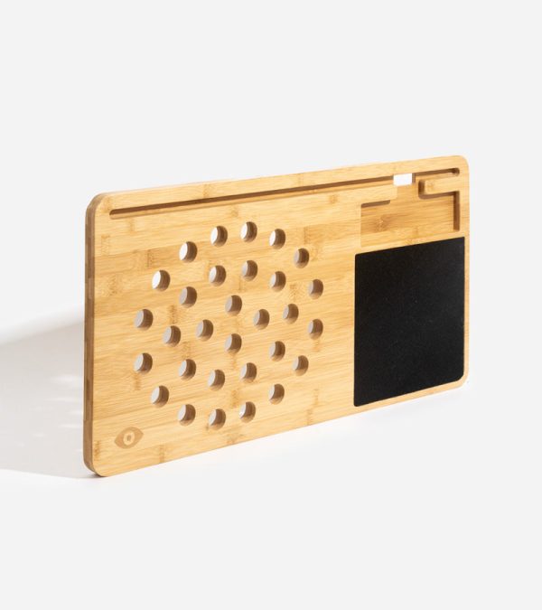 support en bois pour ordinateur